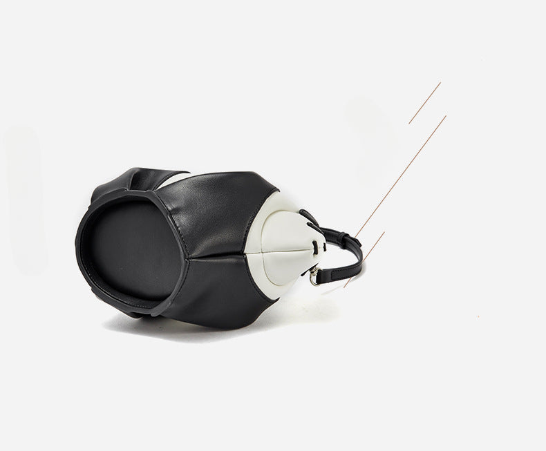 Genuine Leather Panda Crossbody Bag for Women-Handbags-Panda-Free Shipping Leatheretro