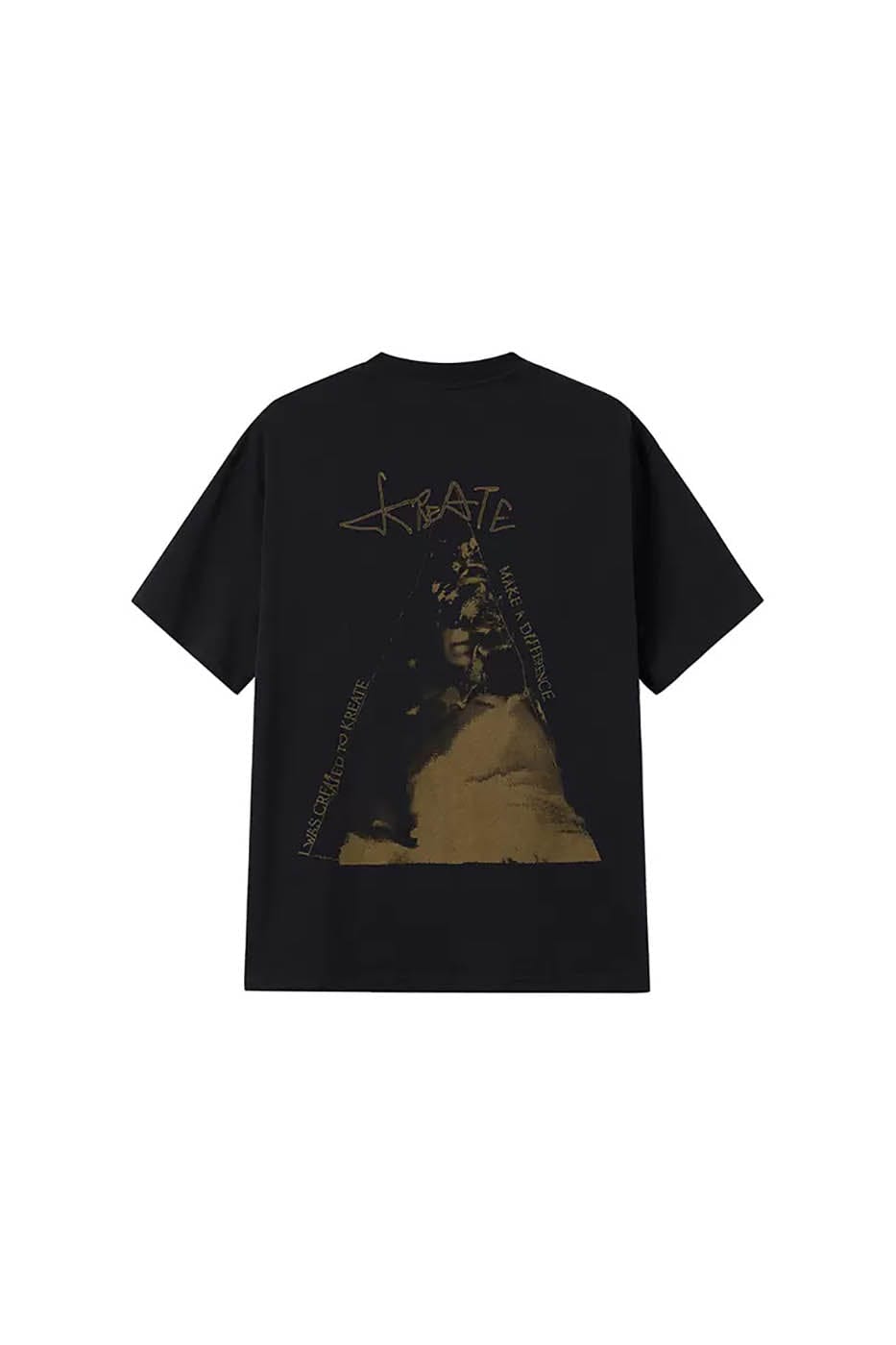 KREATE Drunken T-Shirt-T Shirt-S-Black-Free Shipping Leatheretro