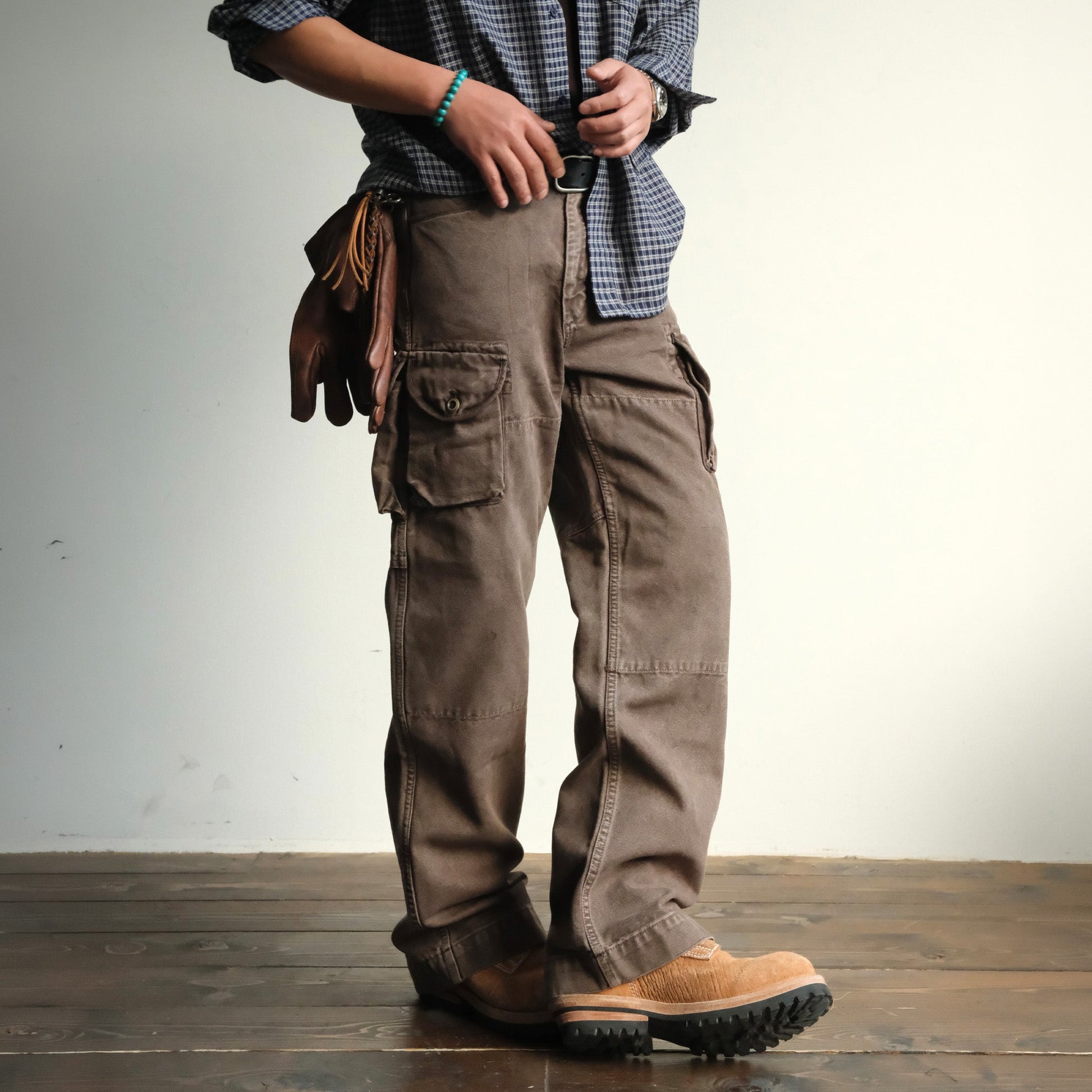 NEIGBORL Washed Multi-Pocket Gradient Cargo Pants-Pants-S-Free Shipping Leatheretro