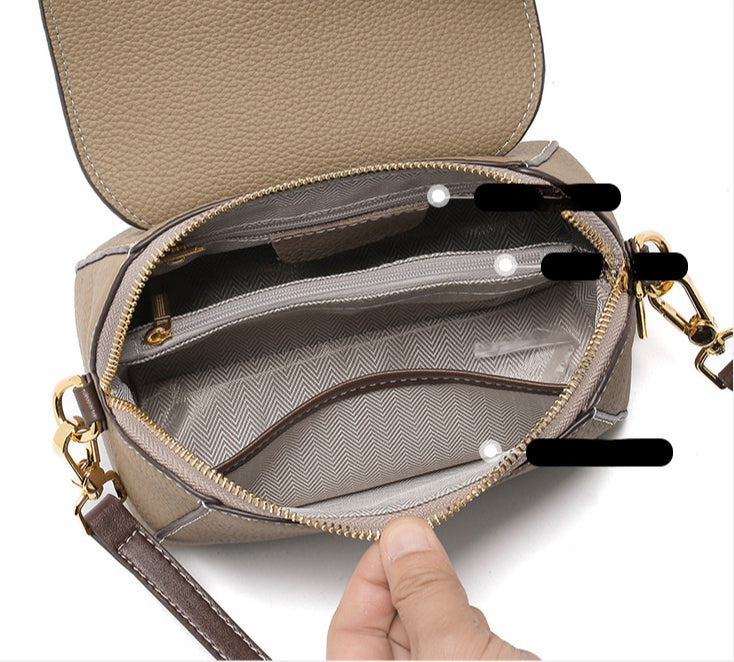 Women's Genuine Leather Crossbody Bag-h-A-Free Shipping Leatheretro