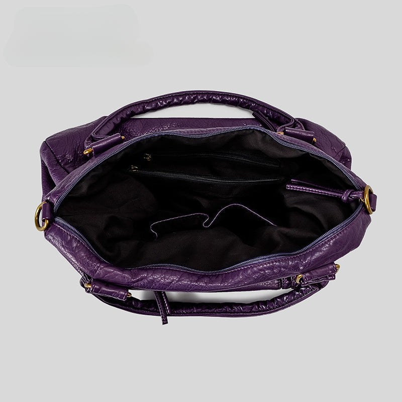 Retro Motorcycle Bag-Vintage Black-Free Shipping Leatheretro