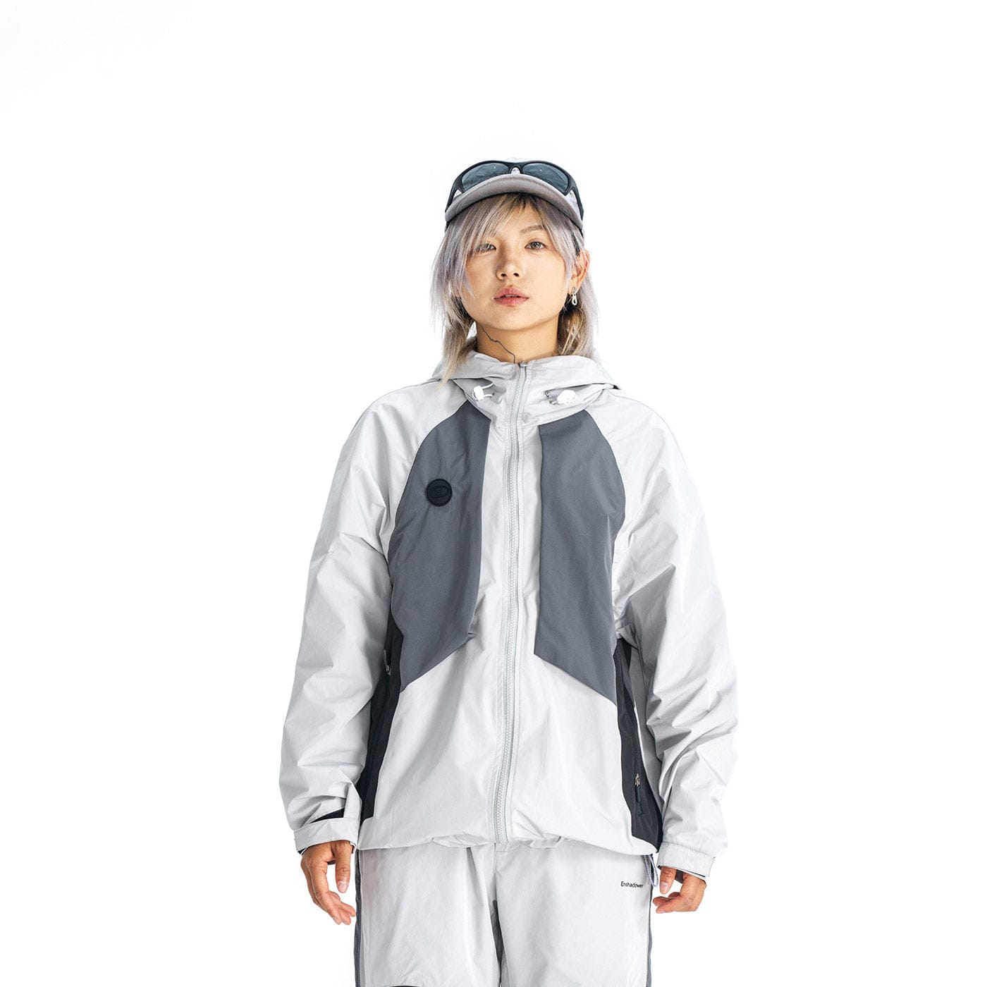 ENSHADOWER Spliced Splash-Proof Outdoor Zipper Jacket-Jacket-S-Free Shipping Leatheretro