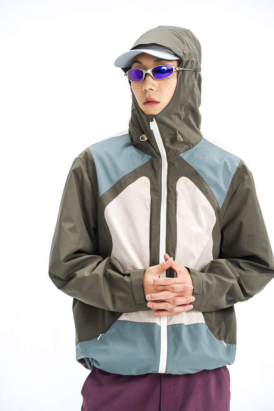 ENSHADOWER Water-Proof Contrasted Outdoor Jacket-Jacket-S-Free Shipping Leatheretro