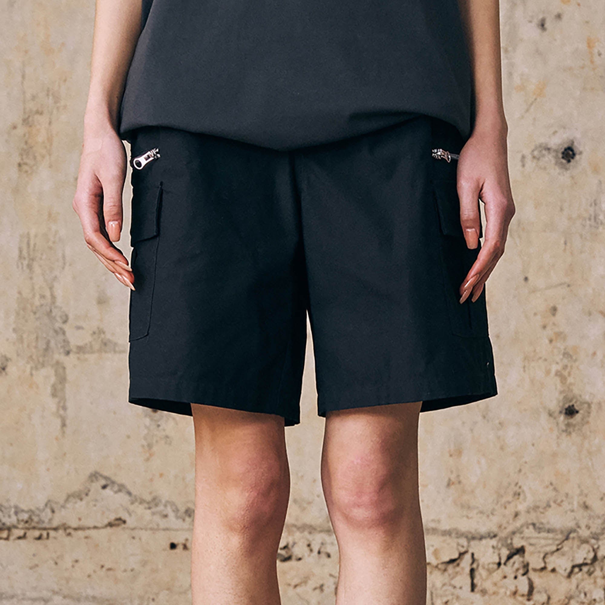 ENSHADOWER Modern Multi-Pocket Shorts-Shorts-S-Free Shipping Leatheretro