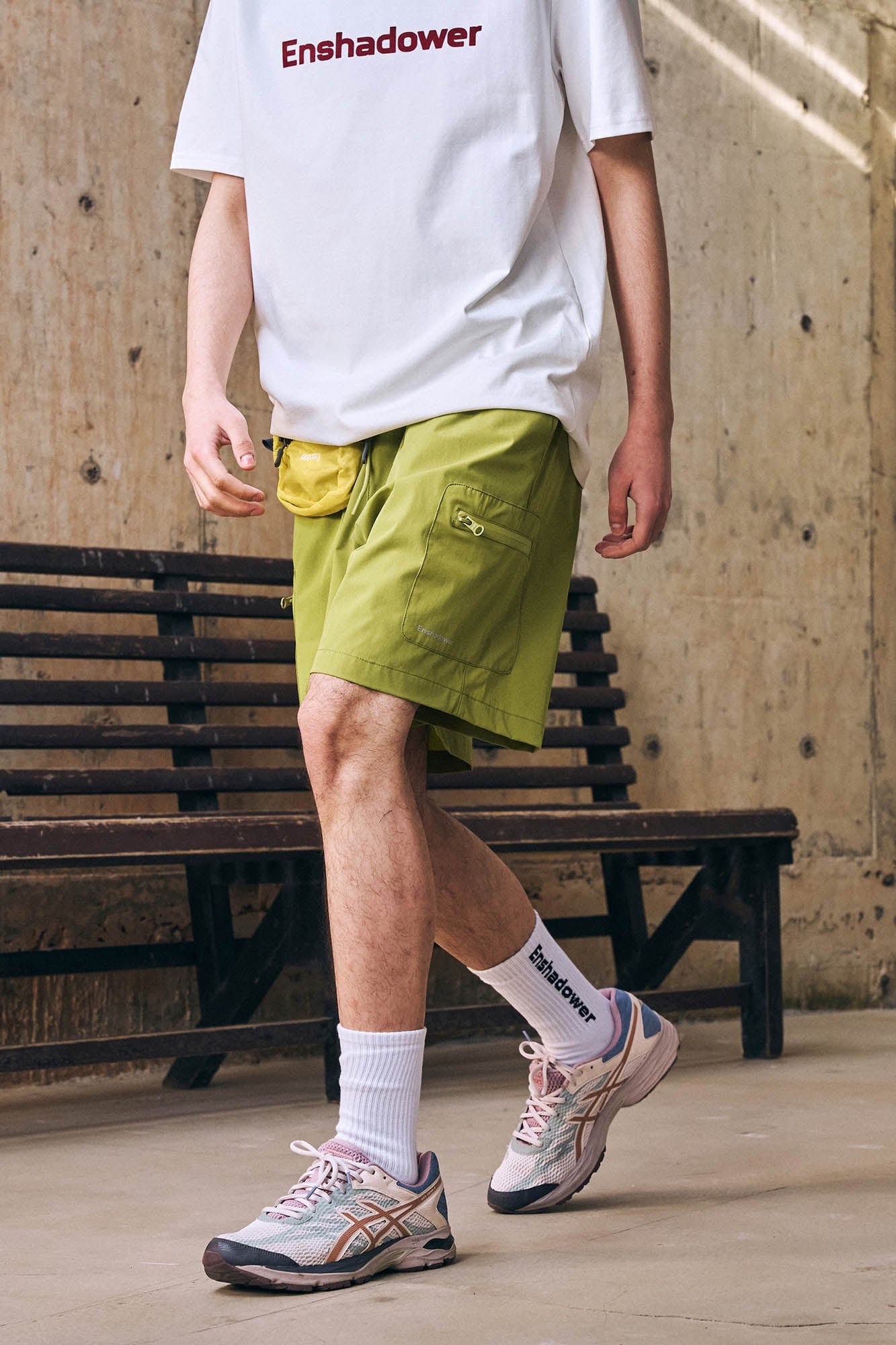 ENSHADOWER Multi-Pocket Quick-Dry Beach Shorts-Shorts-S-Green-Free Shipping Leatheretro