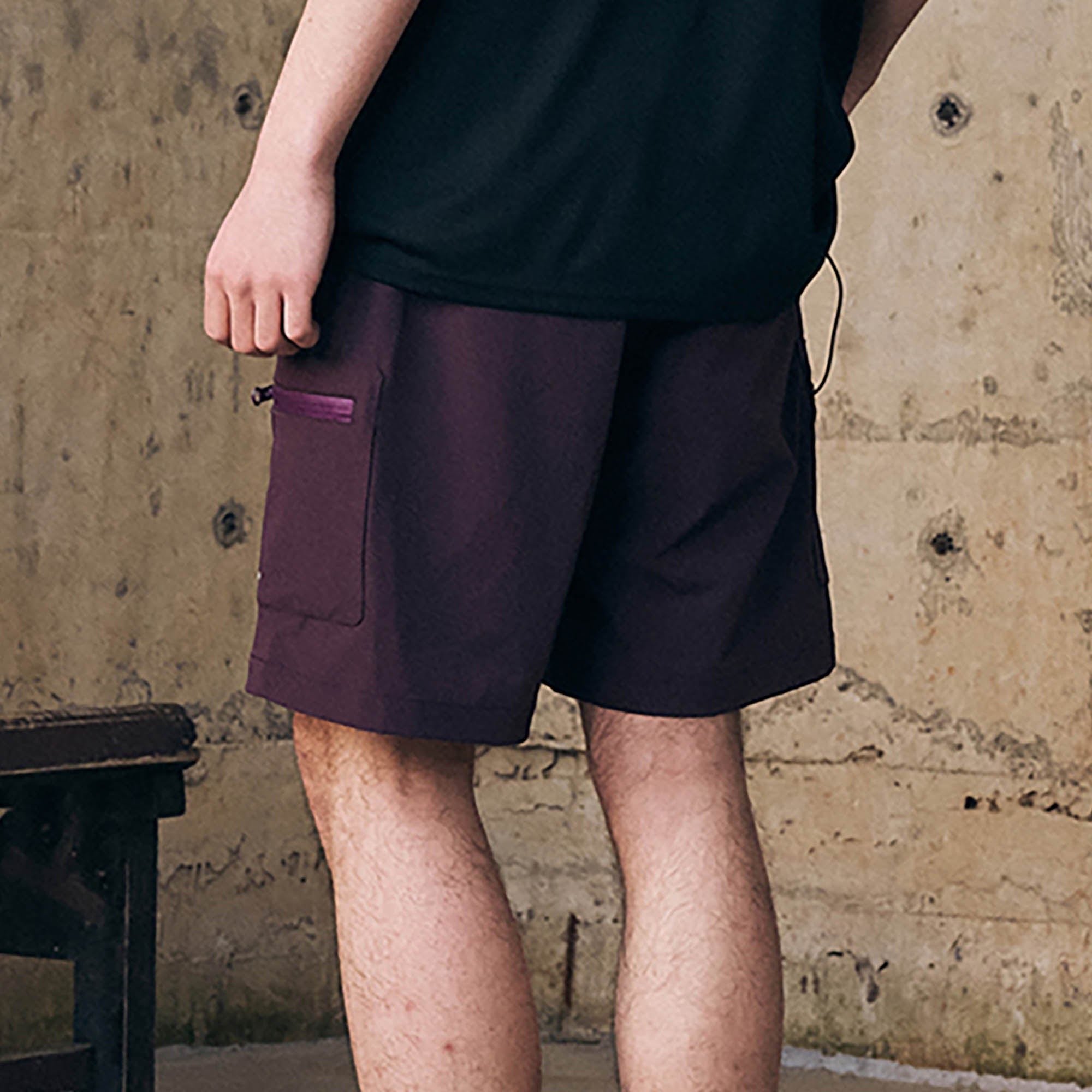 ENSHADOWER Multi-Pocket Quick-Dry Beach Shorts-Shorts-S-Green-Free Shipping Leatheretro