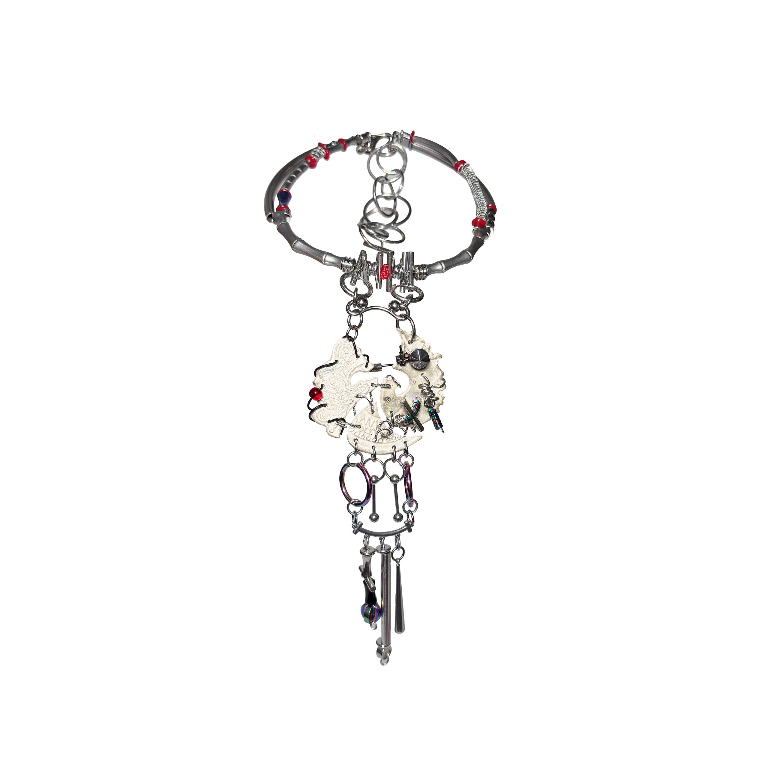 ILLUSORY ¡Á YBDX ZHAXii Deconstructed Architectural Tribal Necklace-Necklace-Regular£¨Preorder£©-Free Shipping Leatheretro