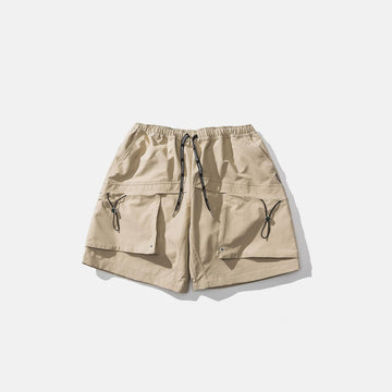 ME DA IGUAL Multi-Pocket Waterproof Cargo Shorts-Shorts-M-Khaki-Free Shipping Leatheretro