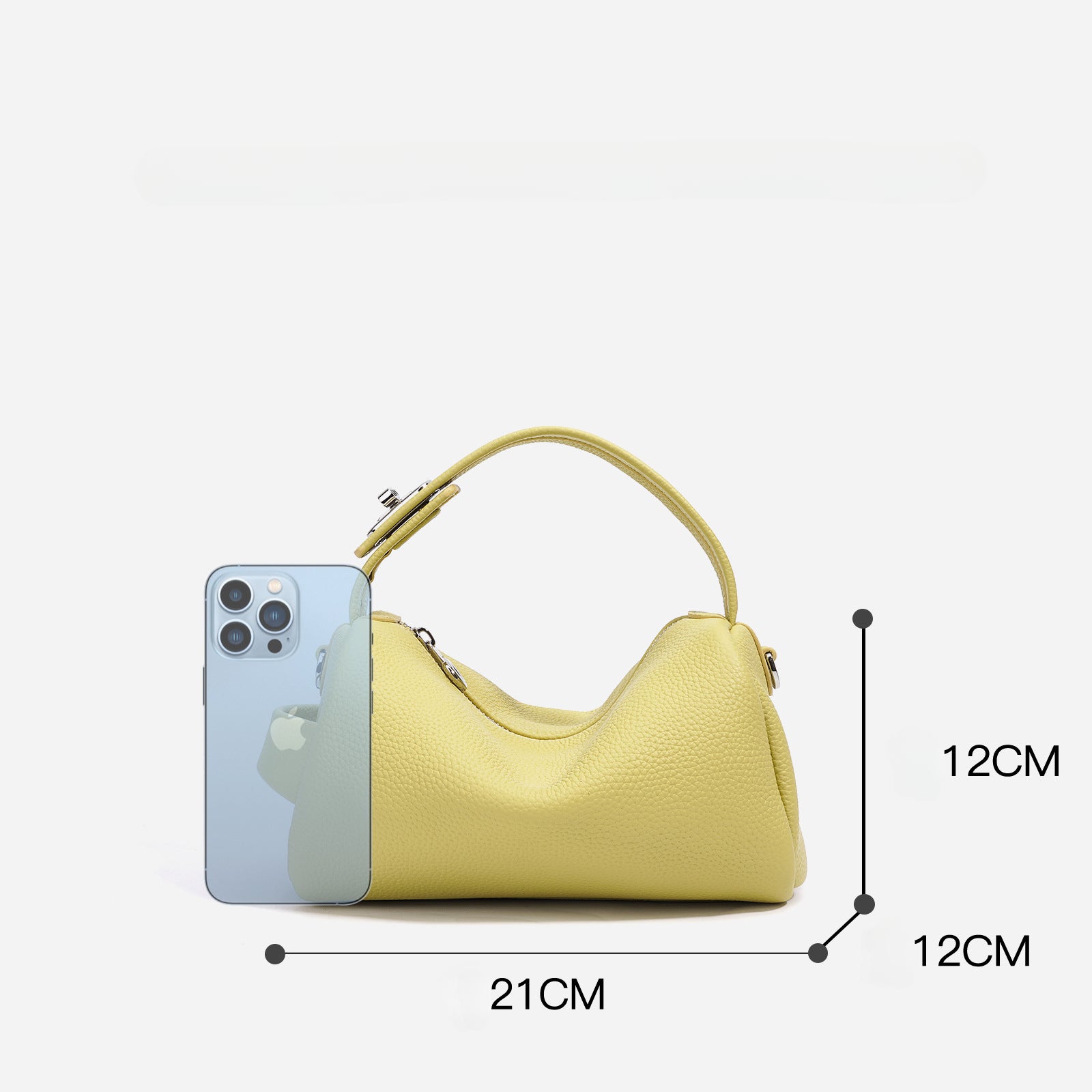 Large Capacity Soft Leather Tote Bag for Women-Handbags-Mustard Yellow (Pre-sale)-Free Shipping Leatheretro