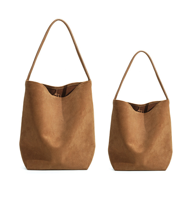 Women's Designer Leather Tote Bag-Handbags-Elephant Grey (Lychee Pattern Cowhide)-Free Shipping Leatheretro