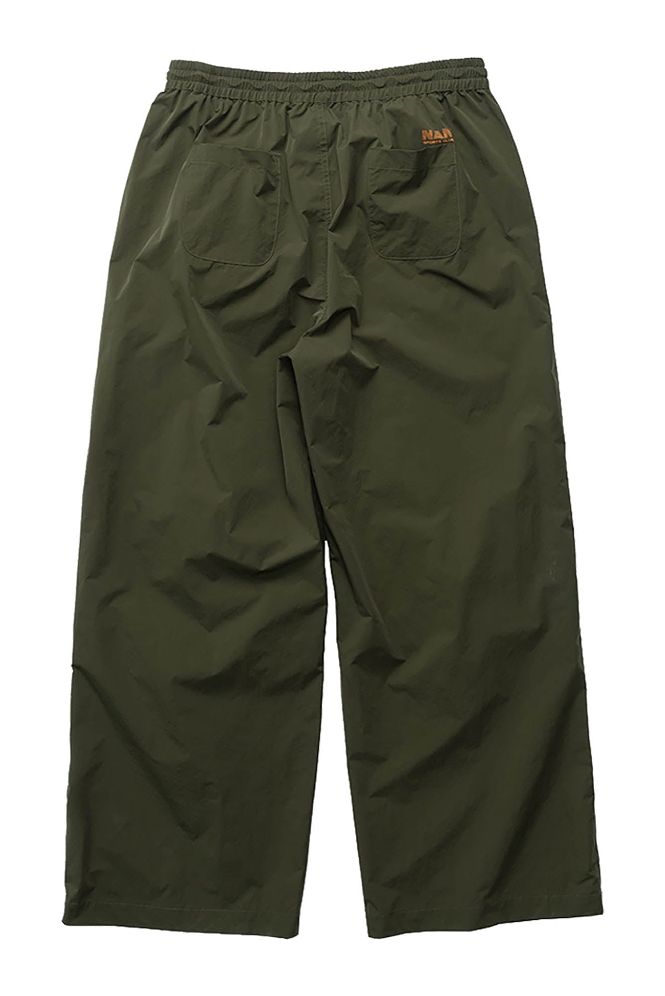 BANANA CLUB Quick-Dry Drawstring Crinkled Parachute Pants-Pants-S-White-Free Shipping Leatheretro