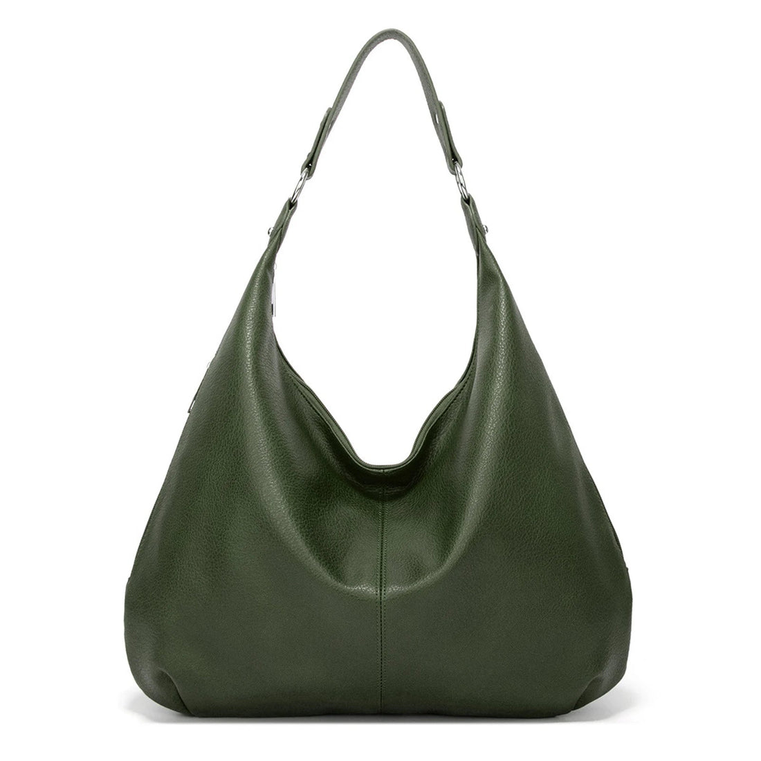 Fashion Hobo Bags for Women Soft Slouchy Bag-Tote Bag-Brown-Free Shipping Leatheretro