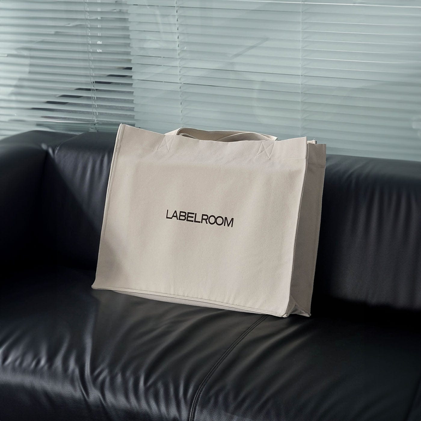 49PERCENT LABELROOM Logo Tote Bag-Bag-One Size-Free Shipping Leatheretro