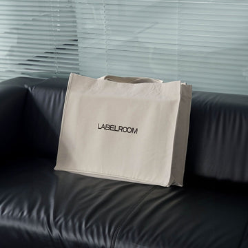 49PERCENT LABELROOM Logo Tote Bag-Bag-One Size-Free Shipping Leatheretro