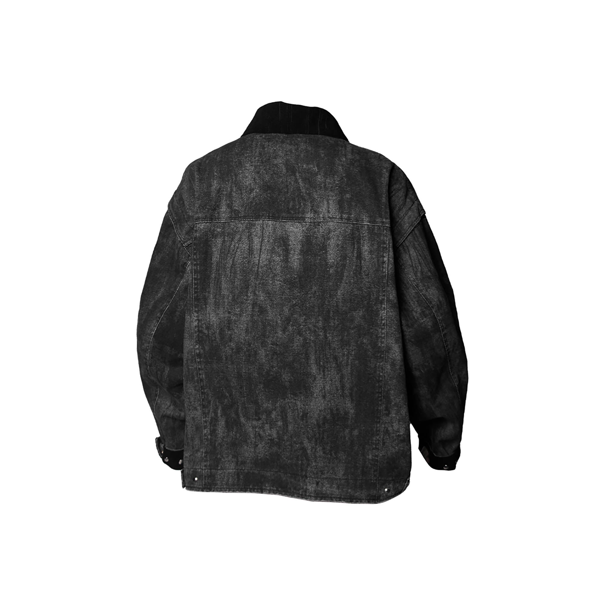 RELABEL Distressed Washed Multi-Pocket Detroit Jacket-Jacket-XS-Brown-Free Shipping Leatheretro