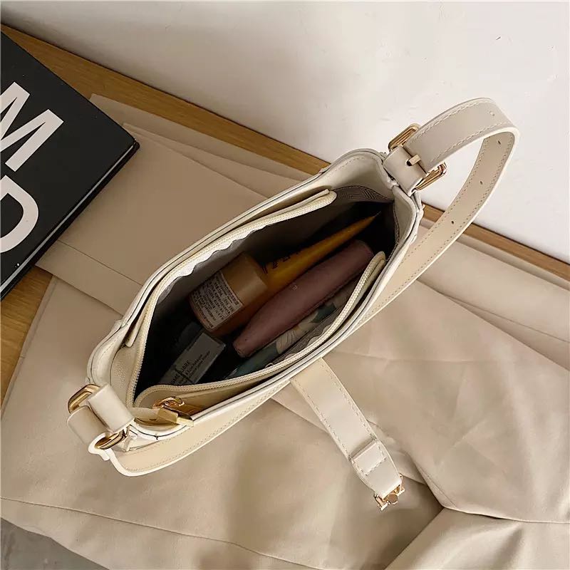Classic Clutch Shoulder Tote HandBag-Handbags-Brown-Free Shipping Leatheretro