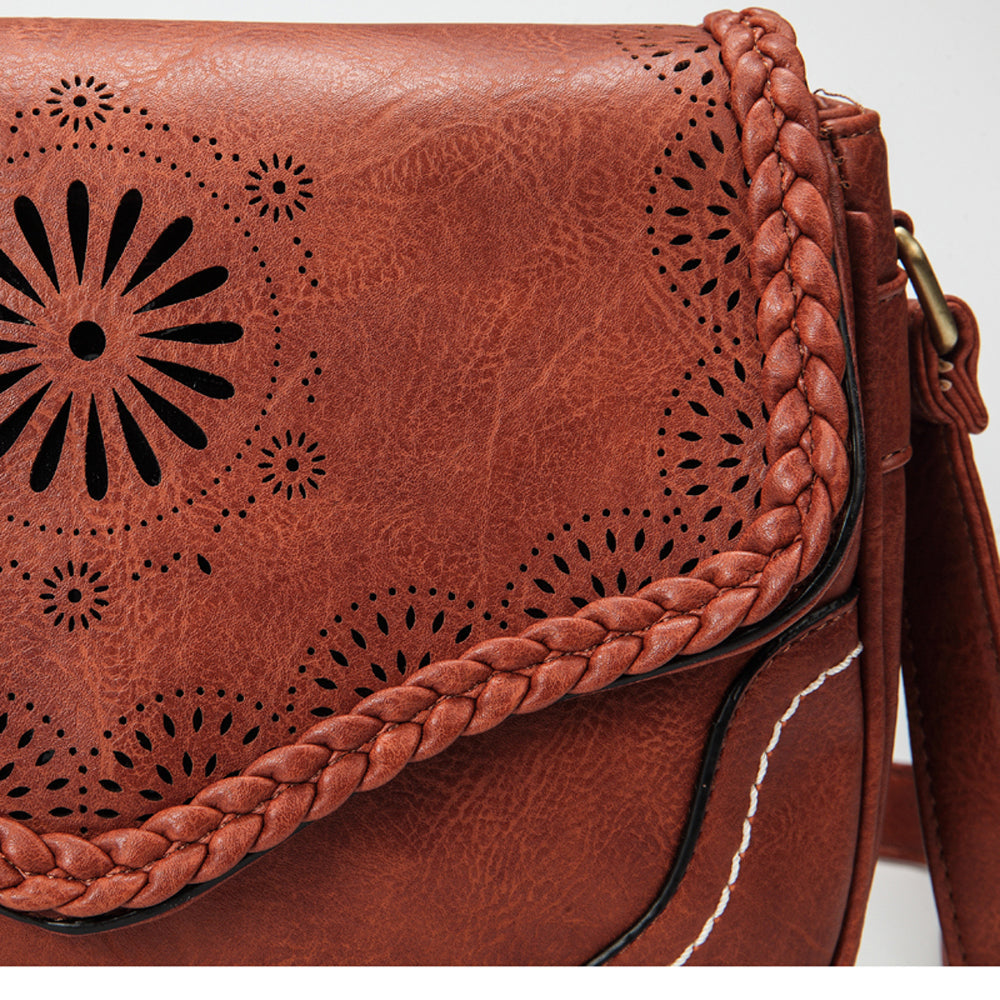 Vintage Women Shoulder Bag-Handbags-Wine-Free Shipping Leatheretro