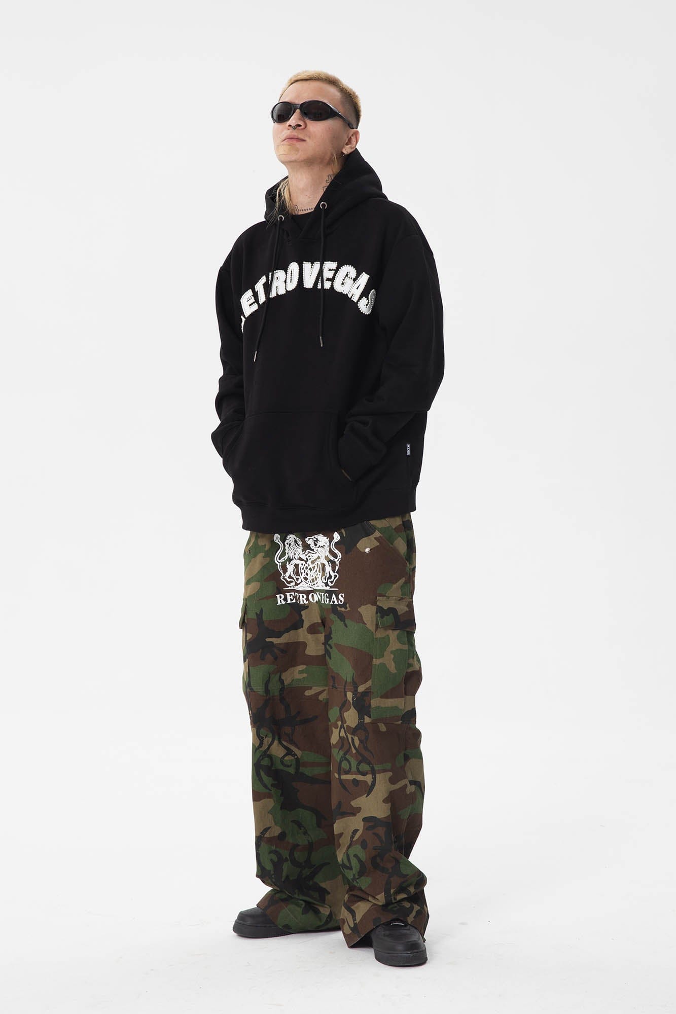 RTVG Pearl Drawstring Fleece Hoodie-Hoodie-S-Free Shipping Leatheretro