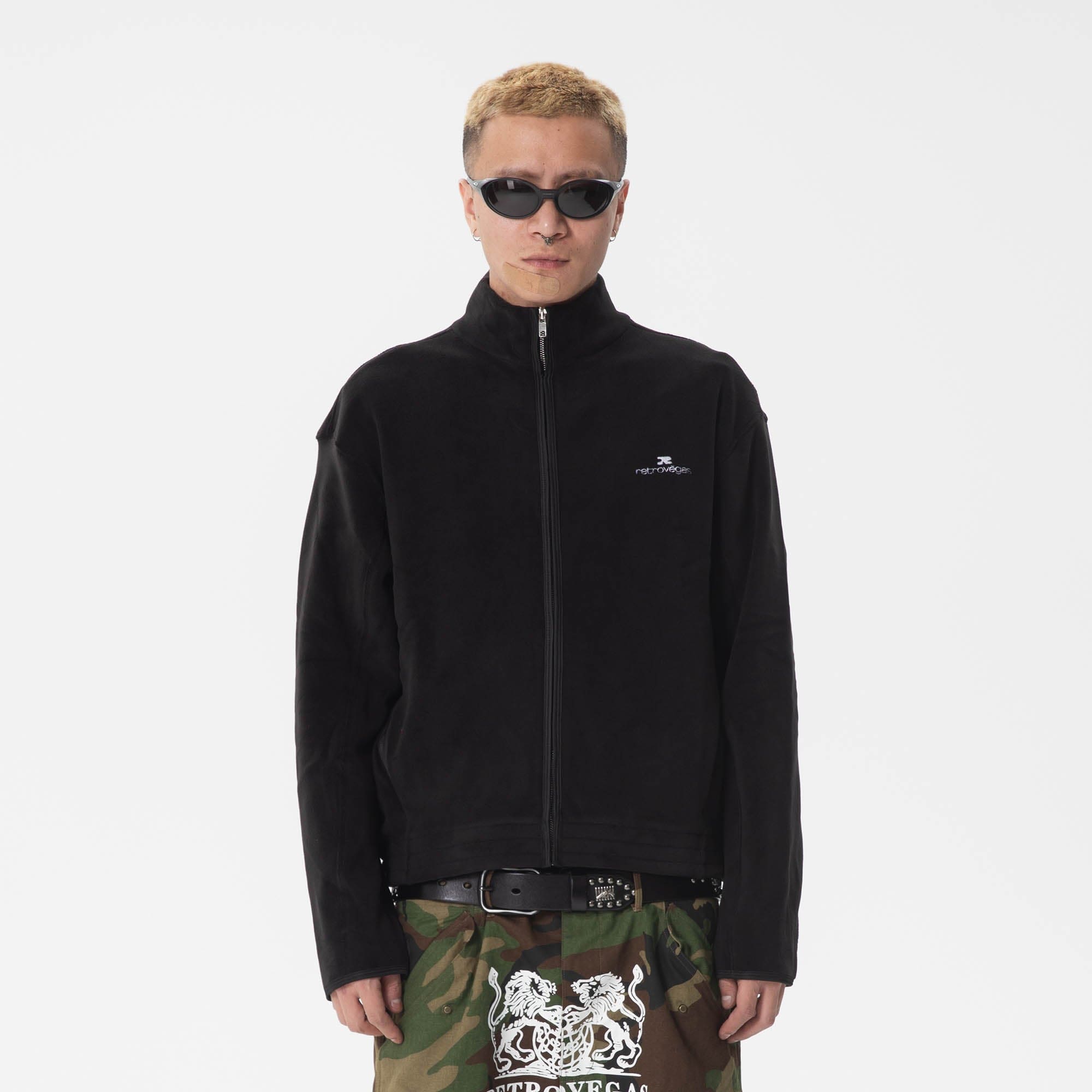 RTVG Essential Stand-Collar Polar Fleece Jacket-Jacket-S-Free Shipping Leatheretro