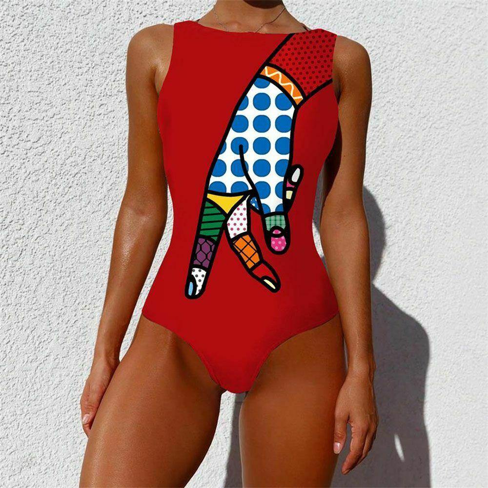 Sexy Women Bathing Suit Swimwear-Women Swimwear-S-6325 NO 3-Free Shipping Leatheretro