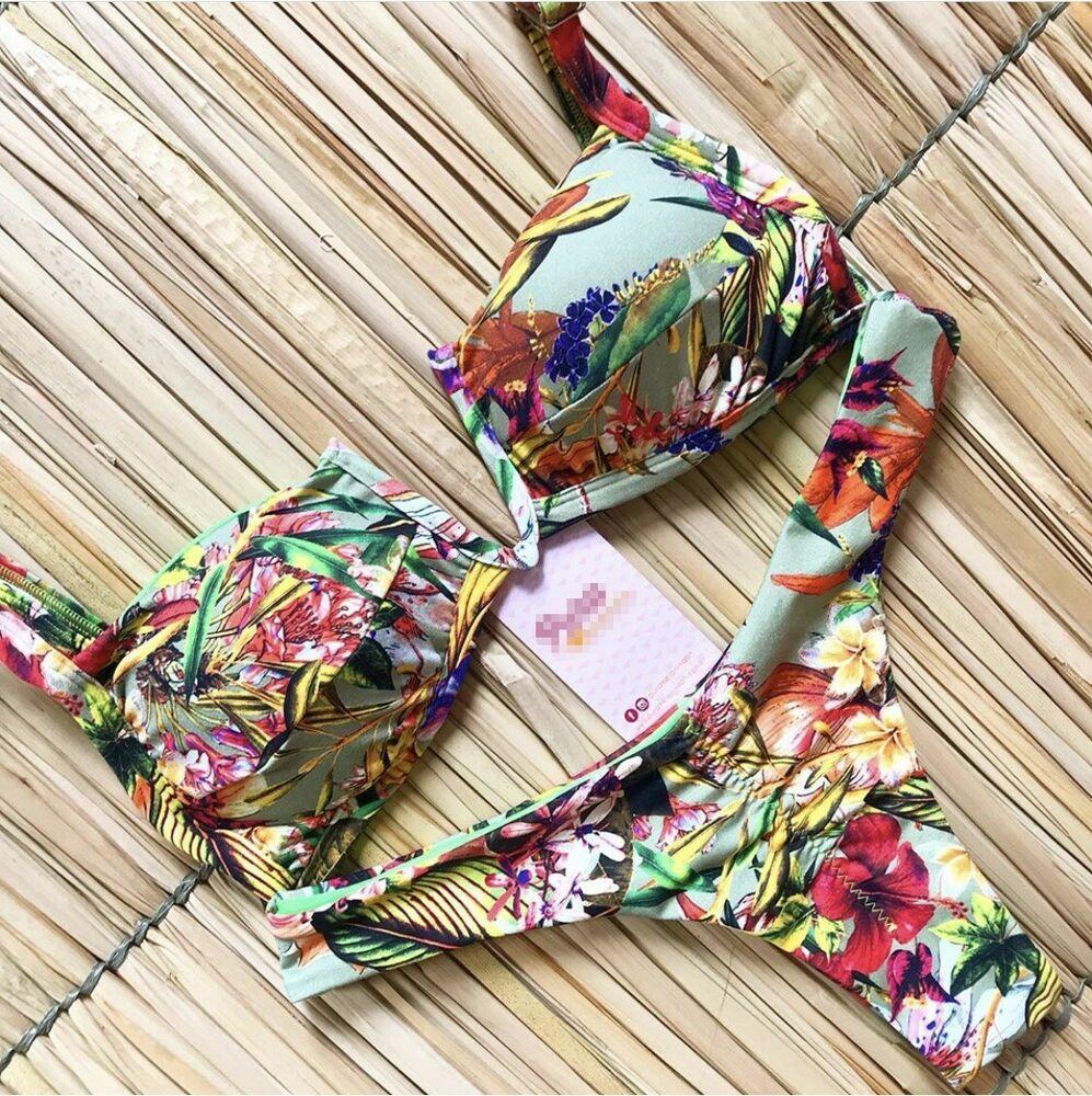 Women Summert Sexy Swimwear-Women Swimwear-Floral-S-Free Shipping Leatheretro