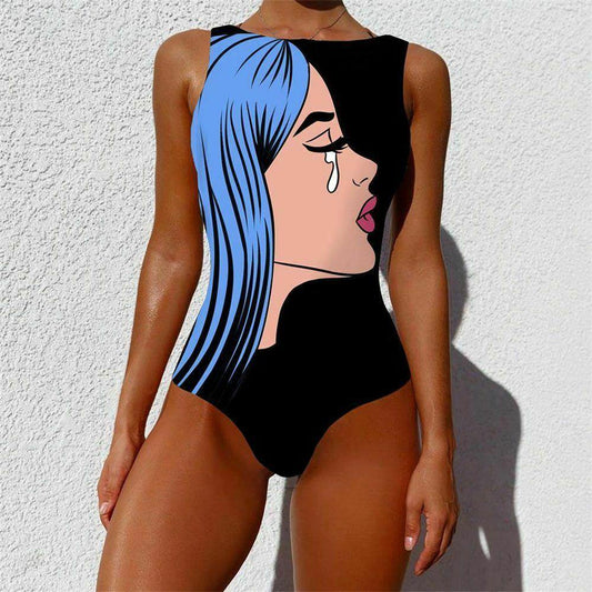 Sexy Women Bathing Suit Swimwear-Women Swimwear-S-6325 NO 3-Free Shipping Leatheretro