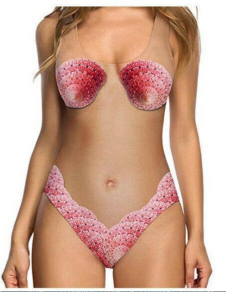 Summer Fruit Print One Piece Beach Swimwear-Women Swimwear-Avocado-S-Free Shipping Leatheretro