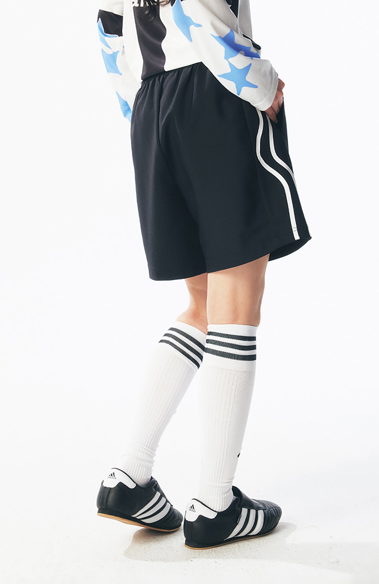 1997 POSTOFFICE Twisted Stripe Athletic Shorts-Shorts-S-Free Shipping Leatheretro
