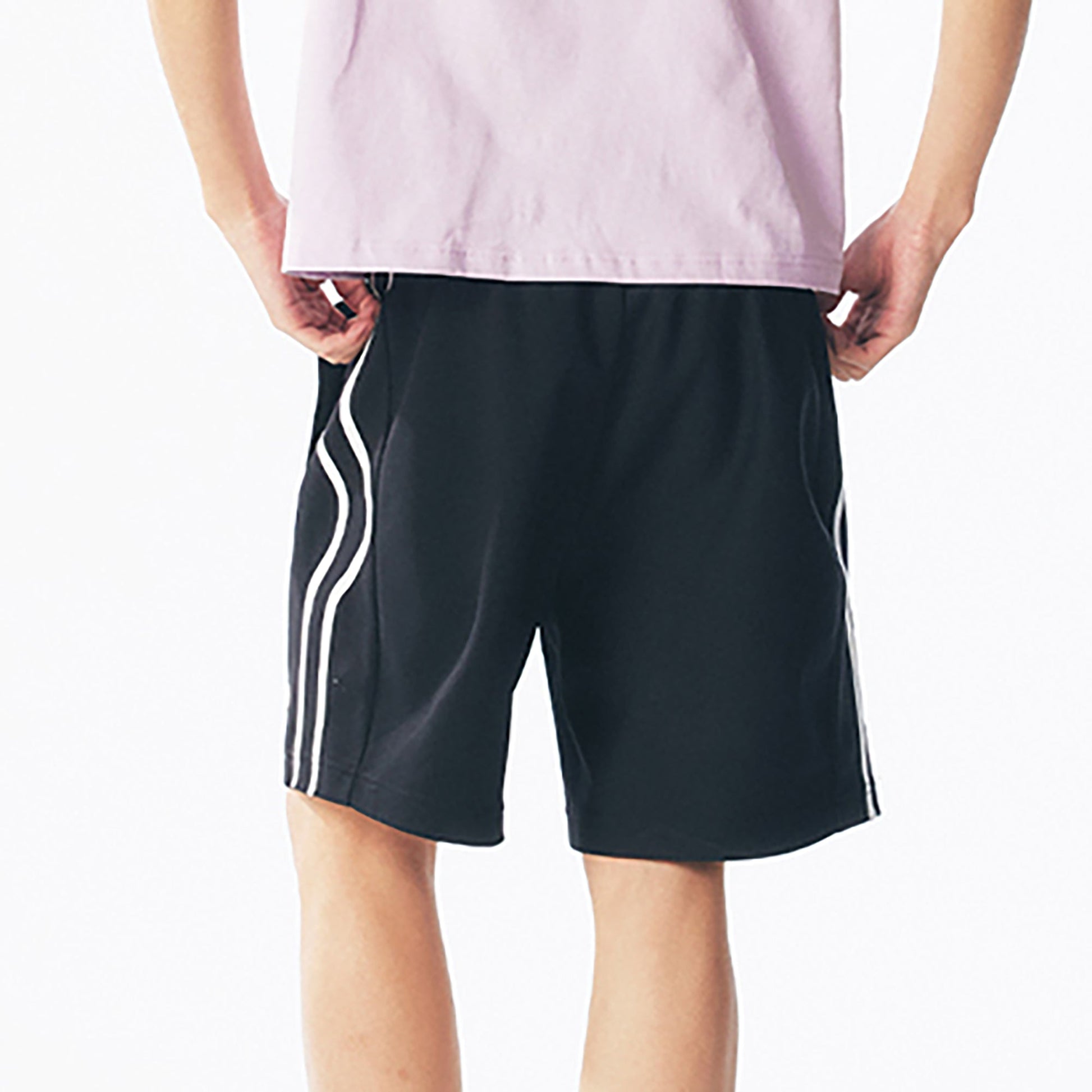 1997 POSTOFFICE Twisted Stripe Athletic Shorts-Shorts-S-Free Shipping Leatheretro