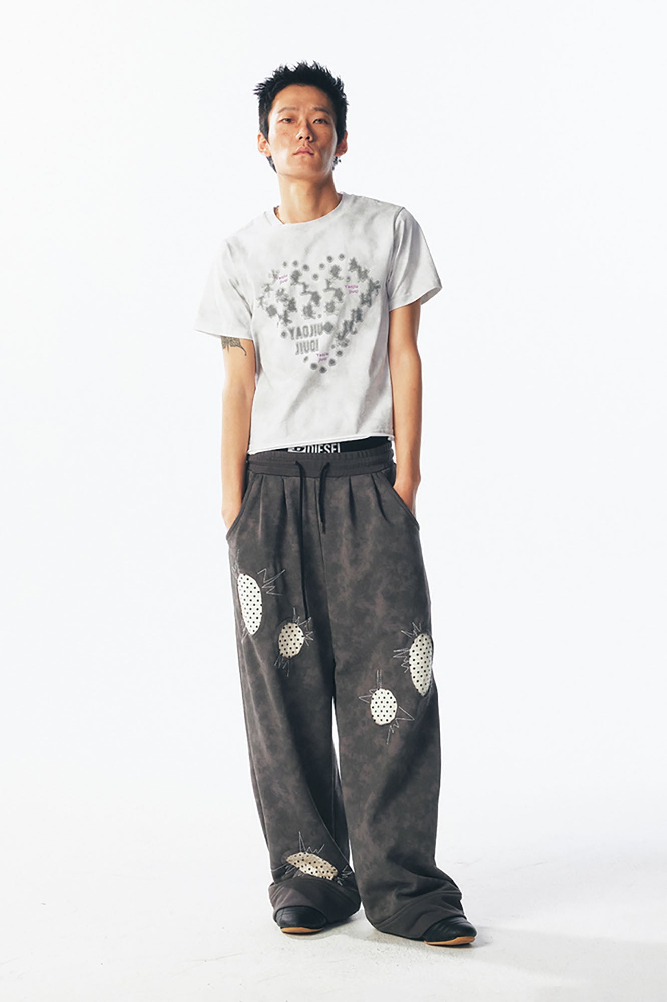 1997 POSTOFFICE Tie-Dyed Distressed Tee-T Shirt-S (Preorder)-Free Shipping Leatheretro