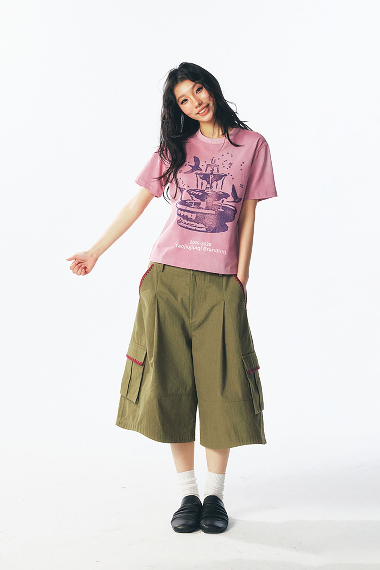 1997 POSTOFFICE Fountain Dove Distressed Tee-T Shirt-S-Free Shipping Leatheretro