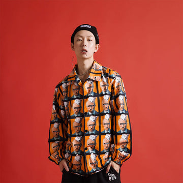 UNDER20 Paper Polar Bear Elder Coach Jacket-Jacket-XS-Free Shipping Leatheretro