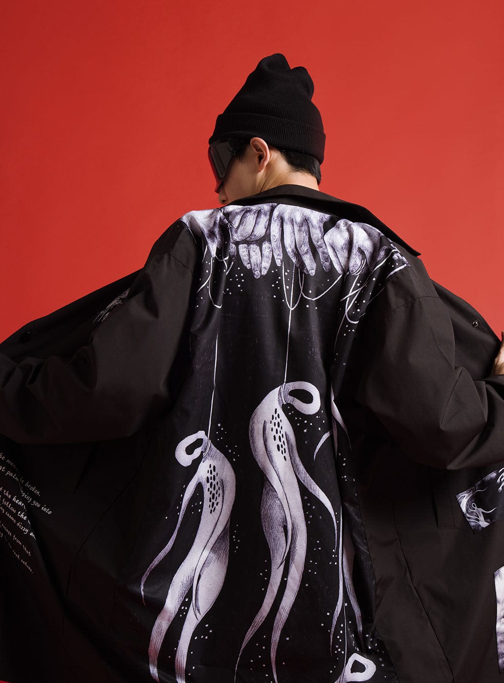 UNDER20 ¡Á MIN ZENG SOME MEMORIES OF DEATH Trench Coat-Jacket-XS-Army Green-Free Shipping Leatheretro