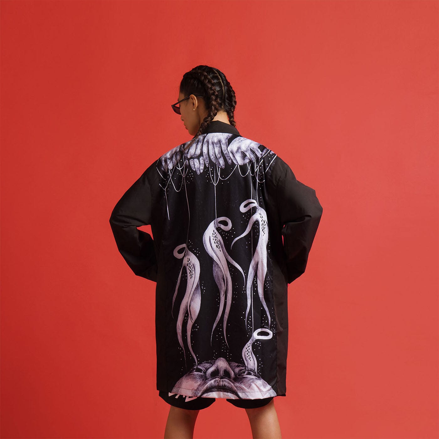 UNDER20 ¡Á MIN ZENG SOME MEMORIES OF DEATH Trench Coat-Jacket-XS-Army Green-Free Shipping Leatheretro