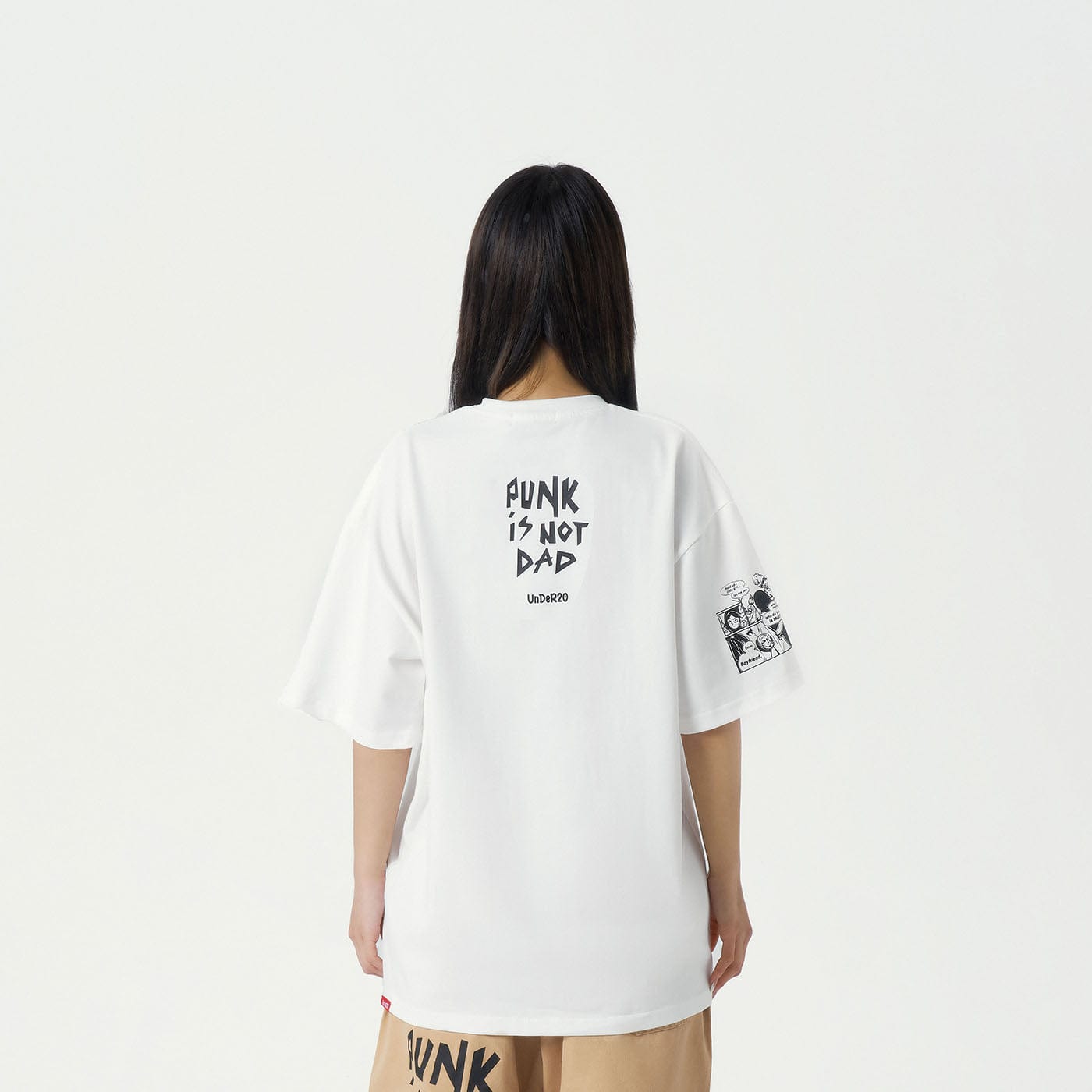 UNDER20 Lola Manga Tee (Only Size L Left)-T Shirt-S-Pink-Free Shipping Leatheretro