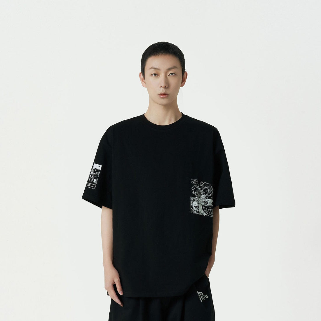 UNDER20 Lola Manga Tee (Only Size L Left)-T Shirt-S-Pink-Free Shipping Leatheretro