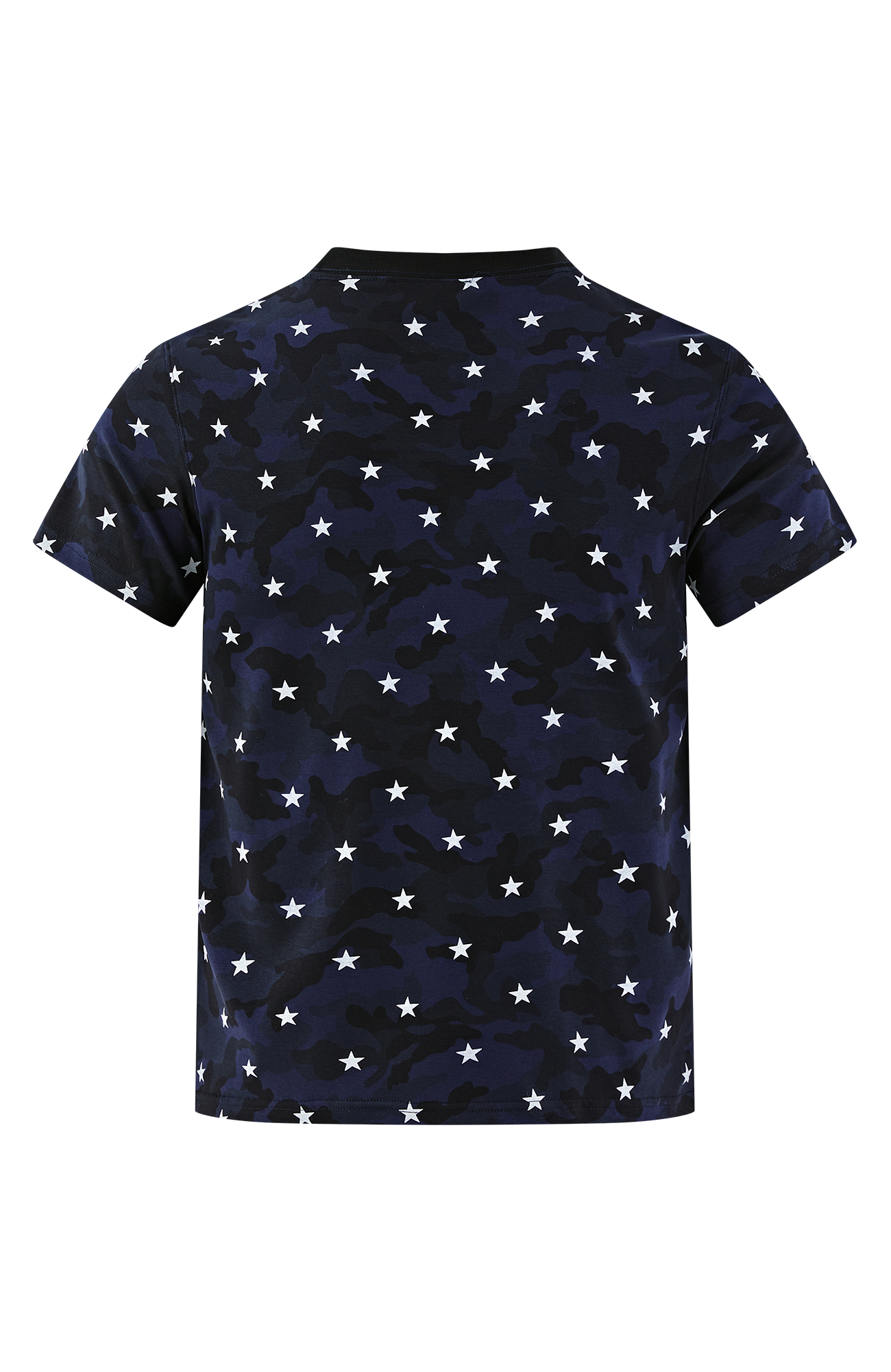 PASET Star Camo Cross Graphic Tee-T Shirt-S-Red-Free Shipping Leatheretro