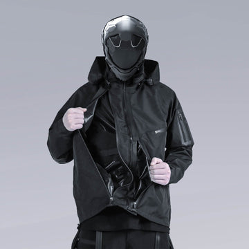SILENSTORM Waterproof Double-Zip Multi-Pocket Jacket-Jacket-M-Free Shipping Leatheretro