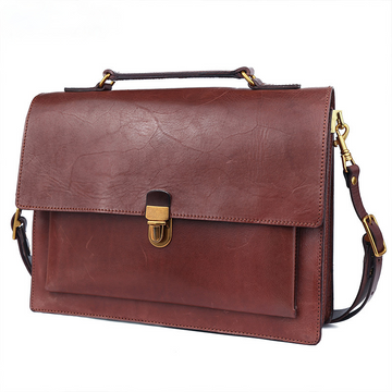 Vintage Women Handmade Leather Tote Handbag 8794-Leather Women Bags-Black-Free Shipping Leatheretro