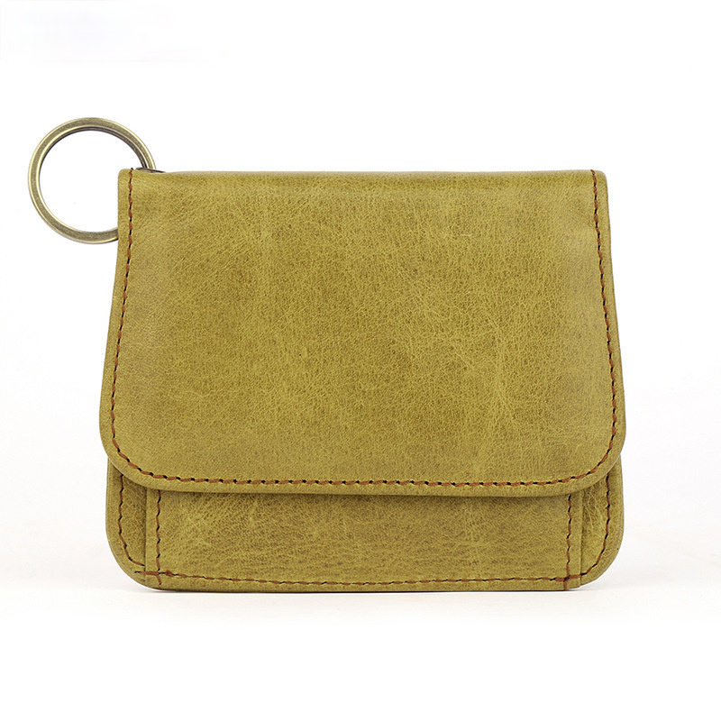 Women Foldable Zippered Leather Wallet JK136-Leather Wallet-Black-Free Shipping Leatheretro