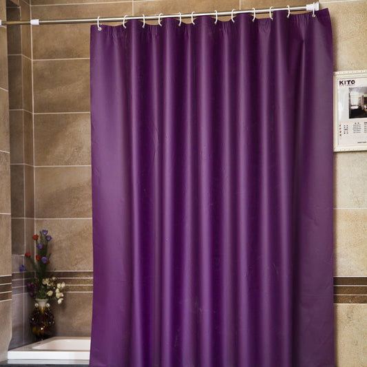 Purple Shower Curtain For Bathroom-Shower Curtains-180×180cm Shower Curtain Only-Free Shipping Leatheretro