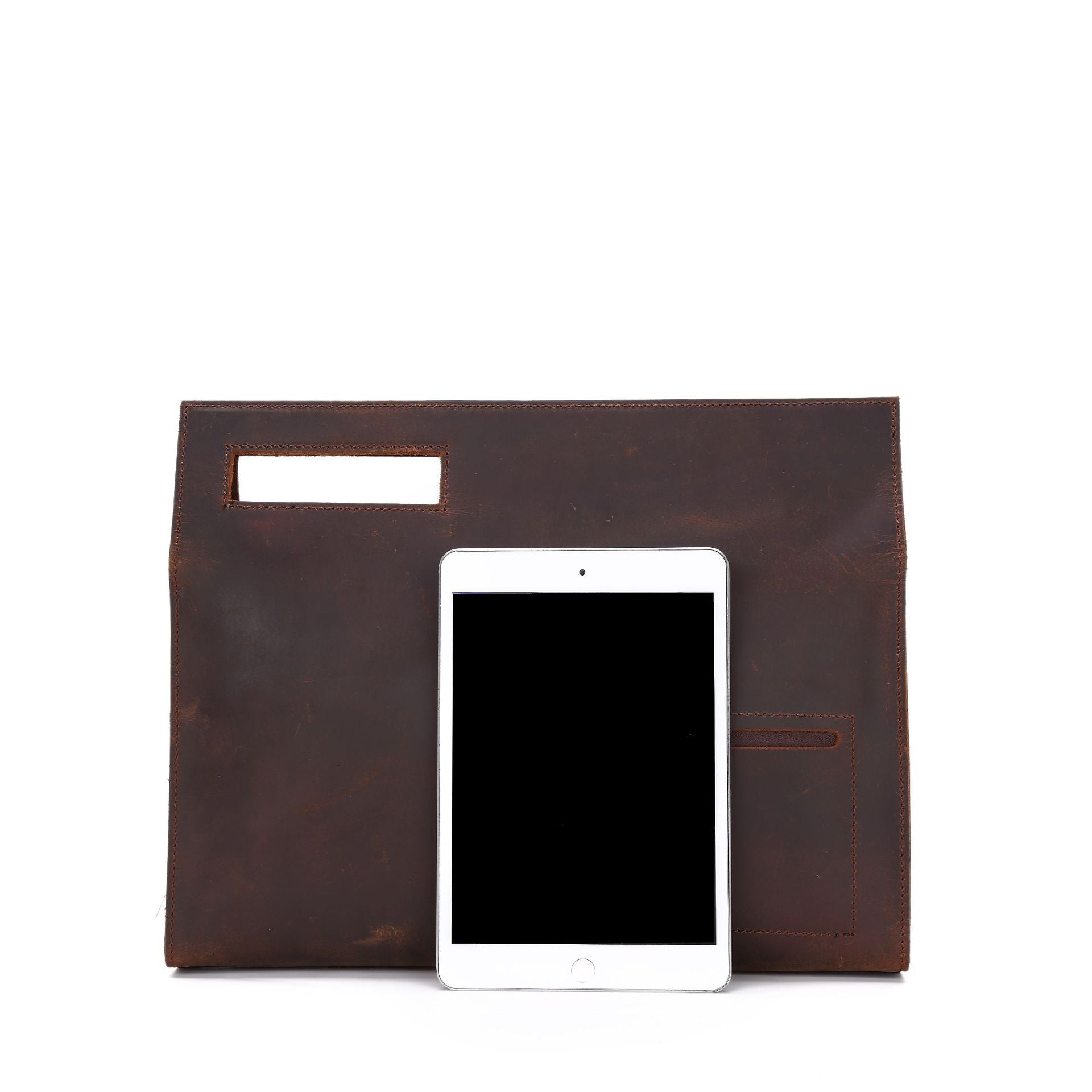 Men Vintage Crossbody Leather Bags XY833-Leather Bags-Dark Brown-Free Shipping Leatheretro