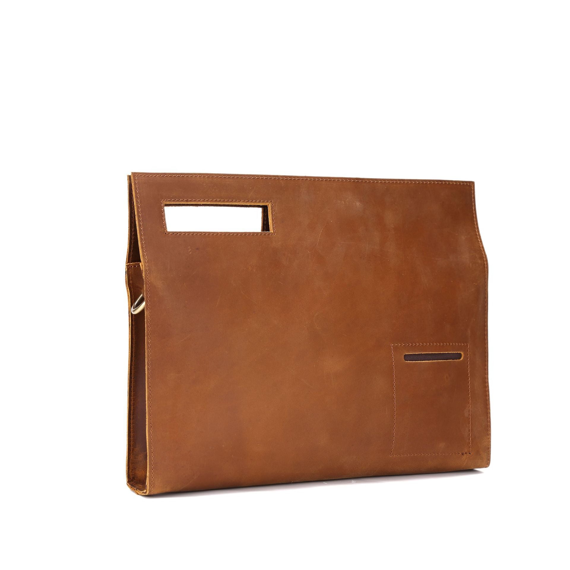 Men Vintage Crossbody Leather Bags XY833-Leather Bags-Dark Brown-Free Shipping Leatheretro