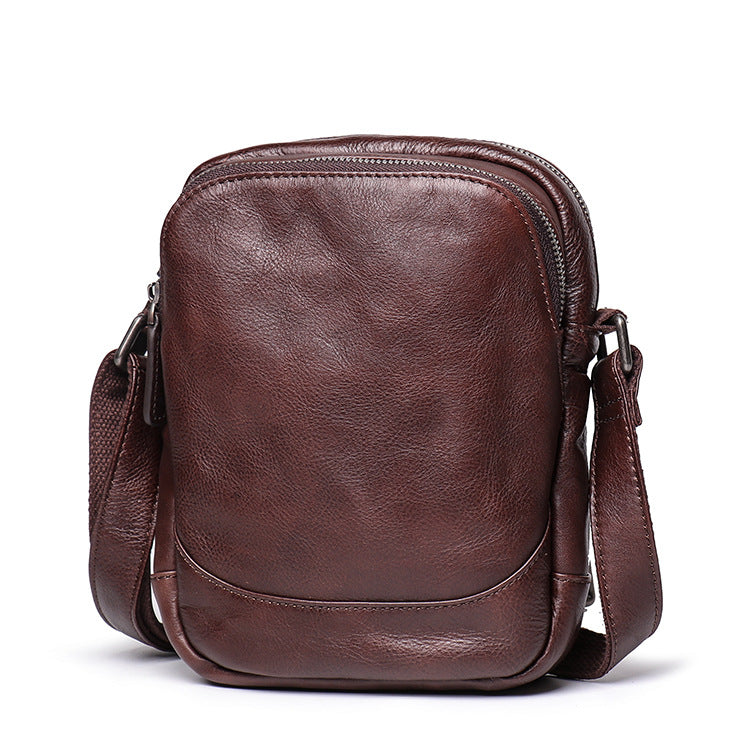 Small Handmade Leather Bags L9268-Coffee-Free Shipping Leatheretro