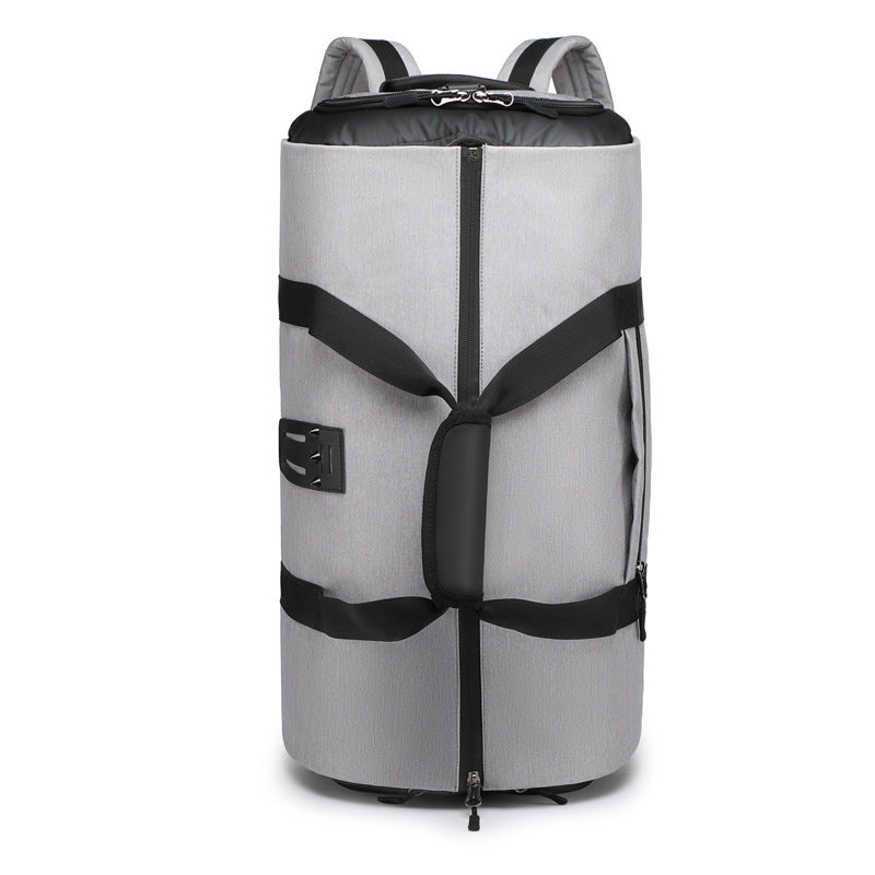 Waterprof Oxford Fabric Multifuctional Foldable Casual Traveling Bags 9209-Duffel Bags-Light Gray-Free Shipping Leatheretro