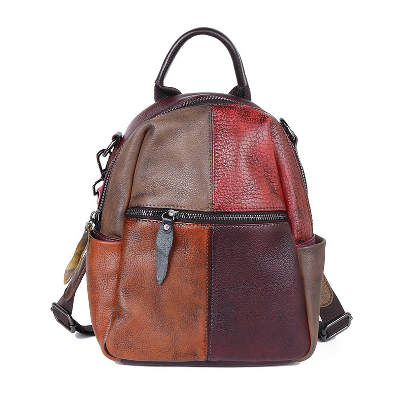 Handmade Leather Backpack for Women-Leatehr Backpack-Style1-Free Shipping Leatheretro