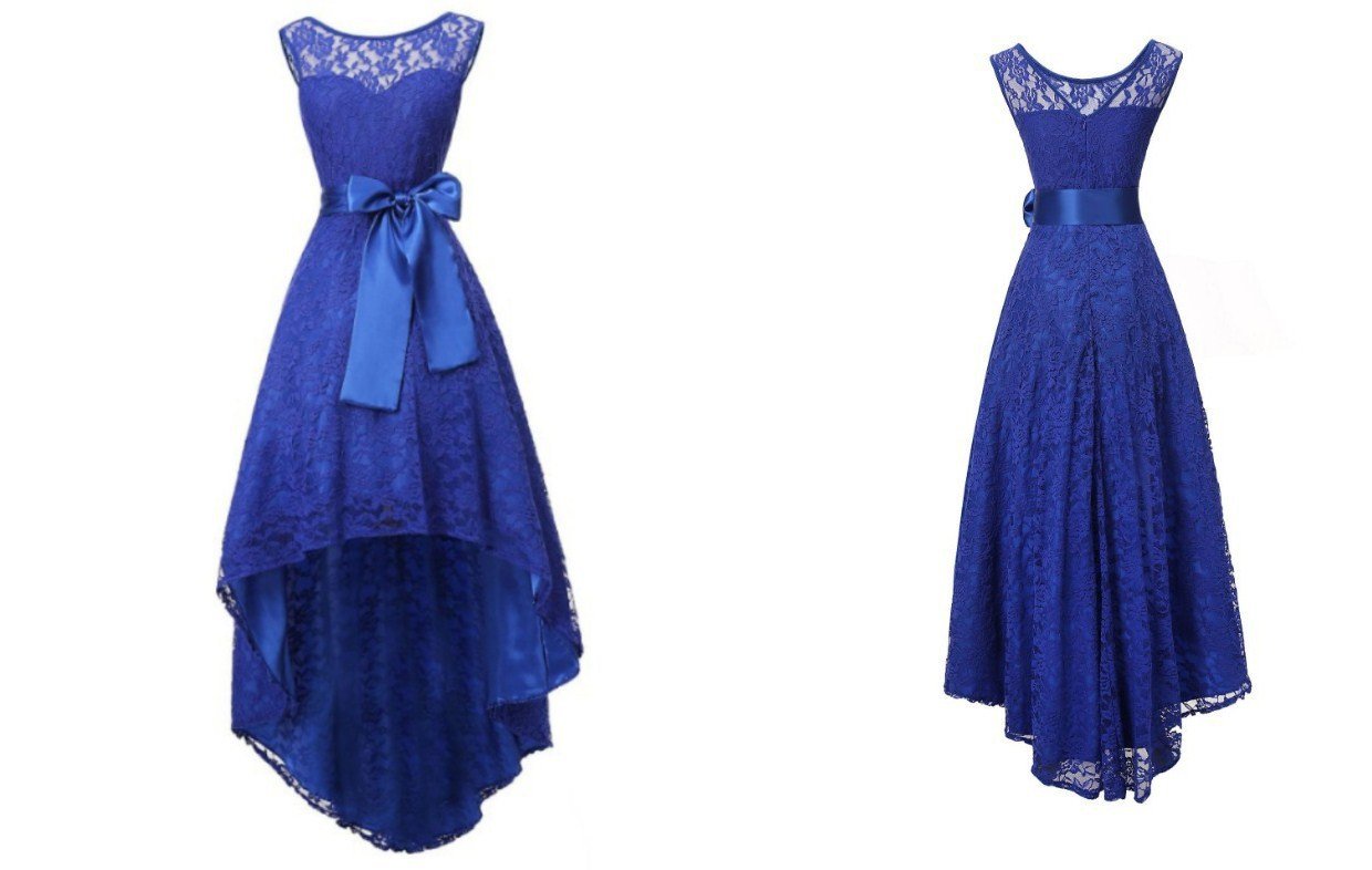 Sexy Sleeveless Plus Size Lace Dresses-Sexy Dresses-Dark Blue-S-Free Shipping Leatheretro