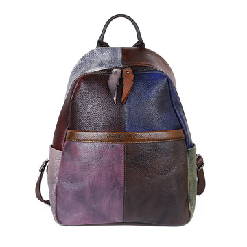New Vintage Rubbing Leather Backpack for Women C305-Leather Backpack for Women-C305-1-Free Shipping Leatheretro