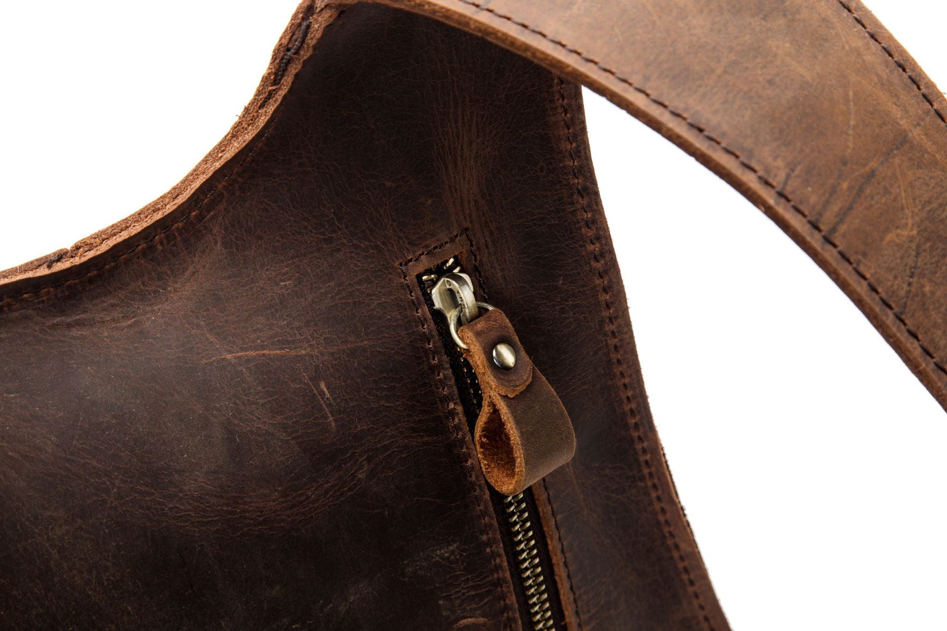 Simple Casual Cowhide Leather Backpack-Leather Backpack-Black-Free Shipping Leatheretro