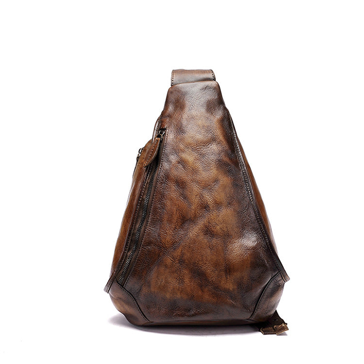 Handmade Cowhide Leather Backpack for Women D401-Leatehr Backpack-Brown-Free Shipping Leatheretro